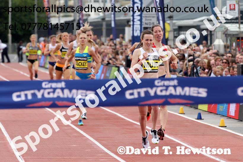 Womens one mile, The Great North CityGames. Photos: David T. Hewitson/Sports for All Pics